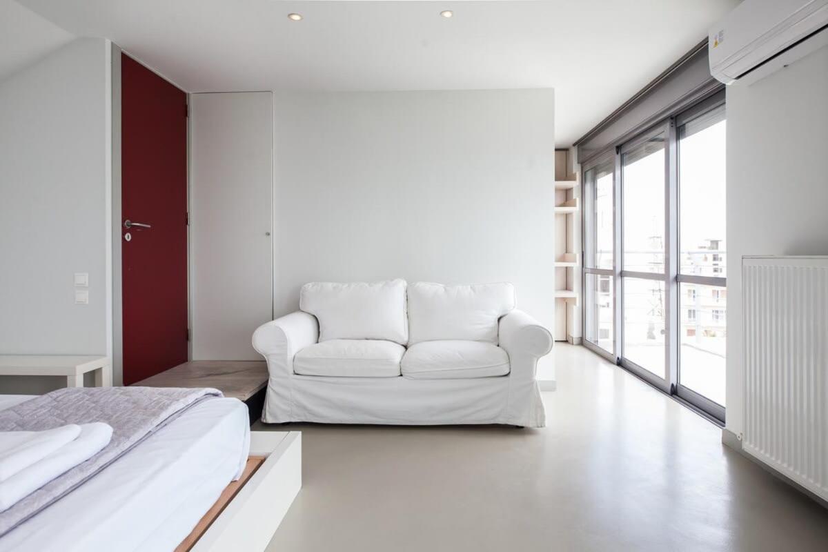 Penthouse With 360 View Of Athens And Private Gym Atenas Exterior foto
