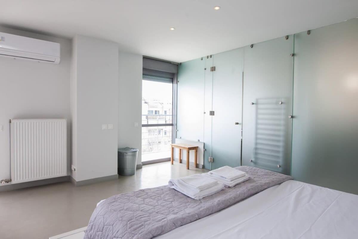 Penthouse With 360 View Of Athens And Private Gym Atenas Exterior foto