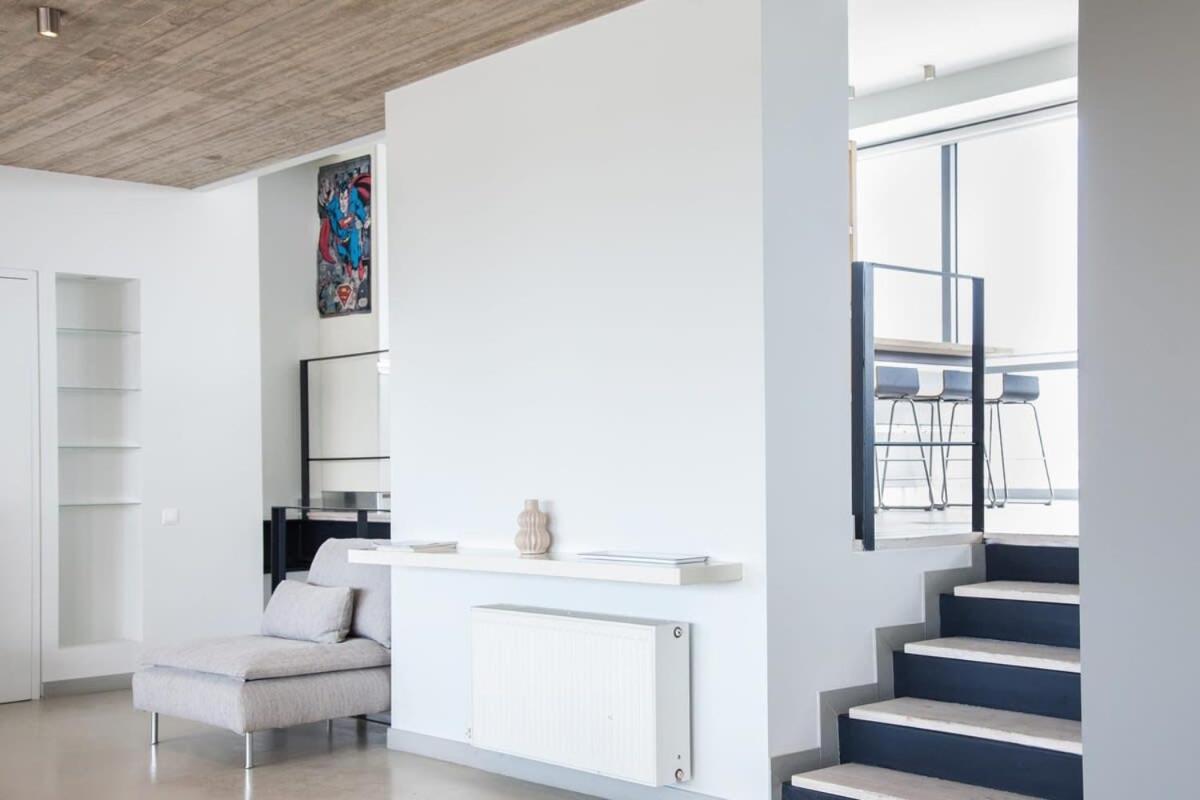 Penthouse With 360 View Of Athens And Private Gym Atenas Exterior foto