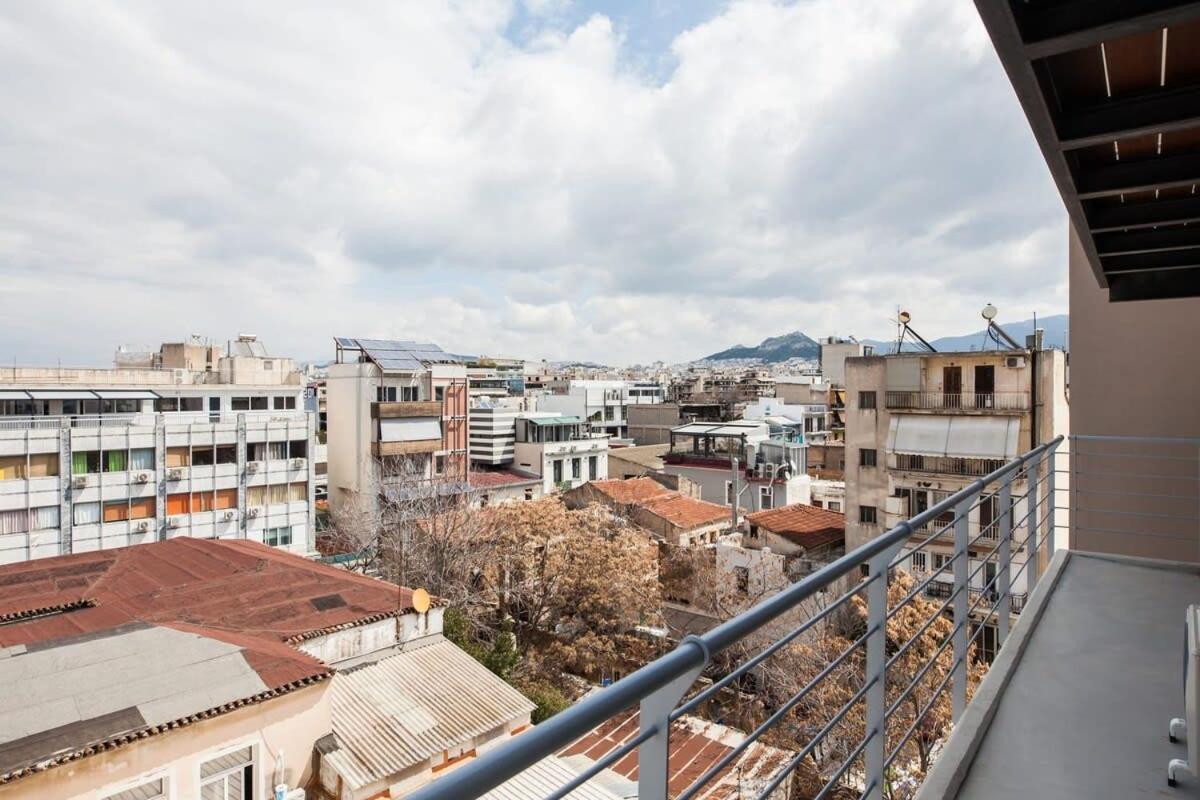 Penthouse With 360 View Of Athens And Private Gym Atenas Exterior foto