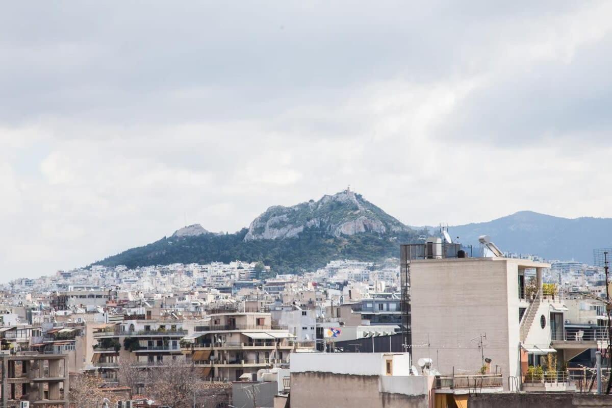 Penthouse With 360 View Of Athens And Private Gym Atenas Exterior foto